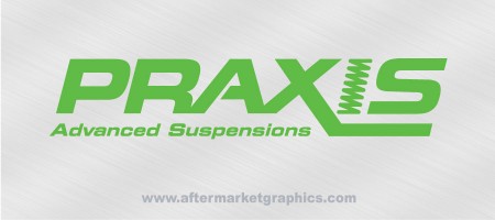 Praxis Suspension Decals - Pair (2 pieces)
